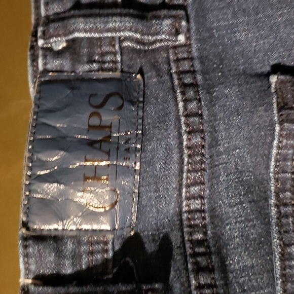 Chaps Men's Jeans 38x30 Slim Straight - Picture 2 of 11